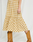 Vivienne Checkered Skirt