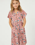 The Macey Floral Tween Dress