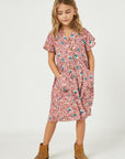 The Macey Floral Tween Dress