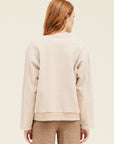 Rumi Zip-Up Jacket Cream