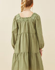 Olive Tween Dress