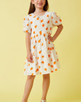 Sunny Citrus Tween Dress