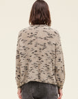 Johanna Mixed Yarn Knit Sweater