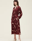Vasma Printed Midi Dress