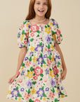 Camilla Floral Tween Dress