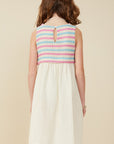 Cotton Candy Knitted Tween Dress