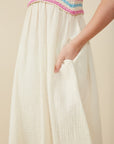 Cotton Candy Knitted Tween Dress