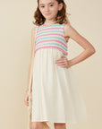 Cotton Candy Knitted Tween Dress