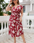 Josephine Floral Print Dress - Curvy