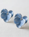 Artistic Floral Design Drop Earrings