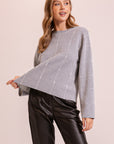 Ciara Windowpane Sweater