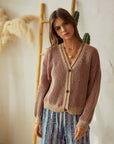 Lucy Vintage Striped Cardigan
