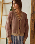 Lucy Vintage Striped Cardigan