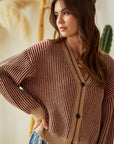 Lucy Vintage Striped Cardigan