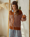 Nelly Striped Cardigan