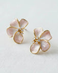 The Hina Sparkling Floral Earrings