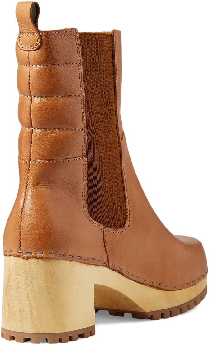 Oliver Leather Clog Boots