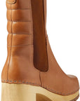 Oliver Leather Clog Boots