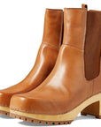 Oliver Leather Clog Boots