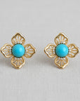 Filigree Flower Earrings