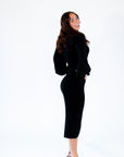 Louise Knit Sweater Dress