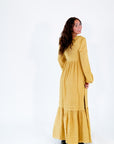 Reverie Balloon Sleeve Maxi Dress