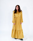 Reverie Balloon Sleeve Maxi Dress