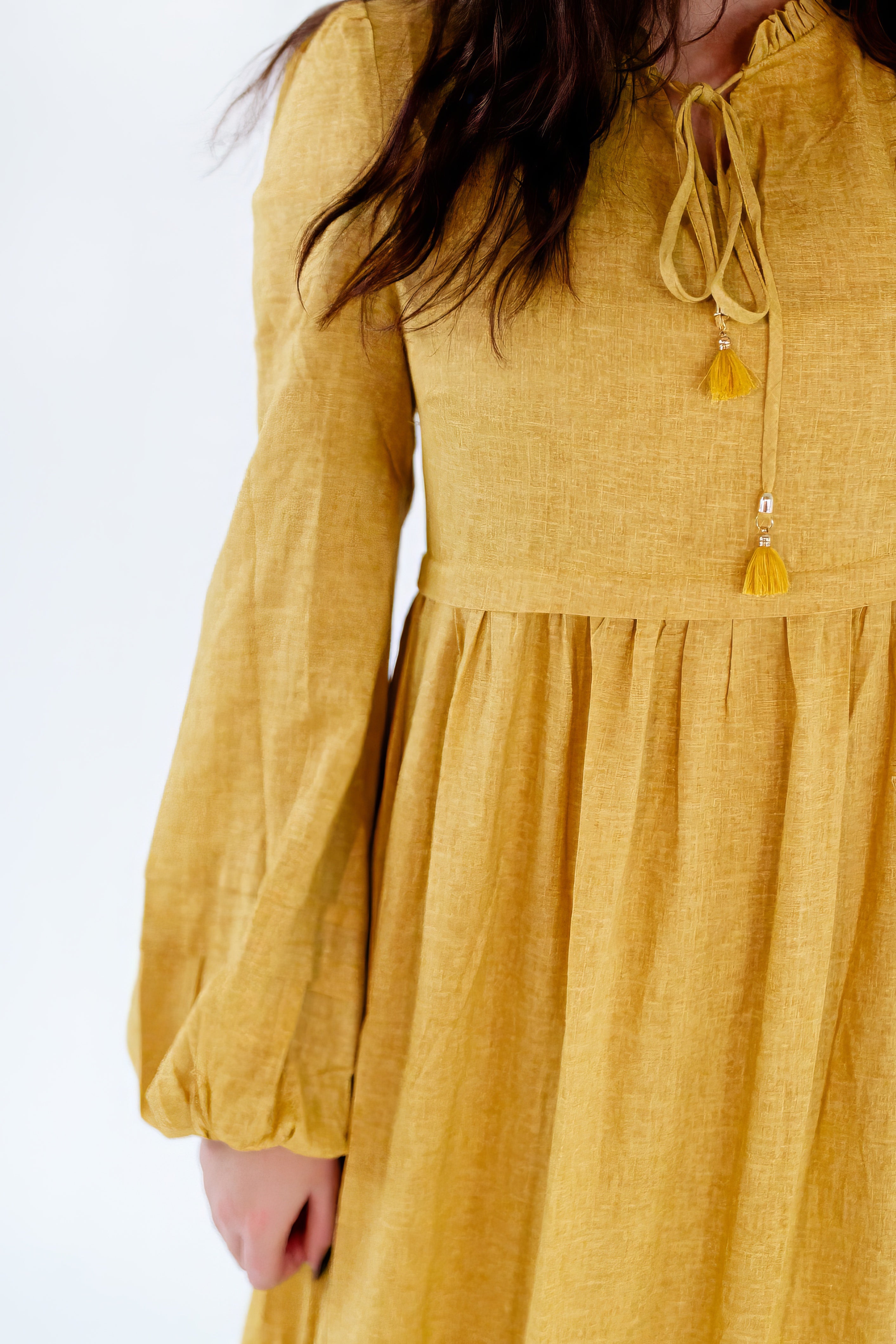 Reverie Balloon Sleeve Maxi Dress