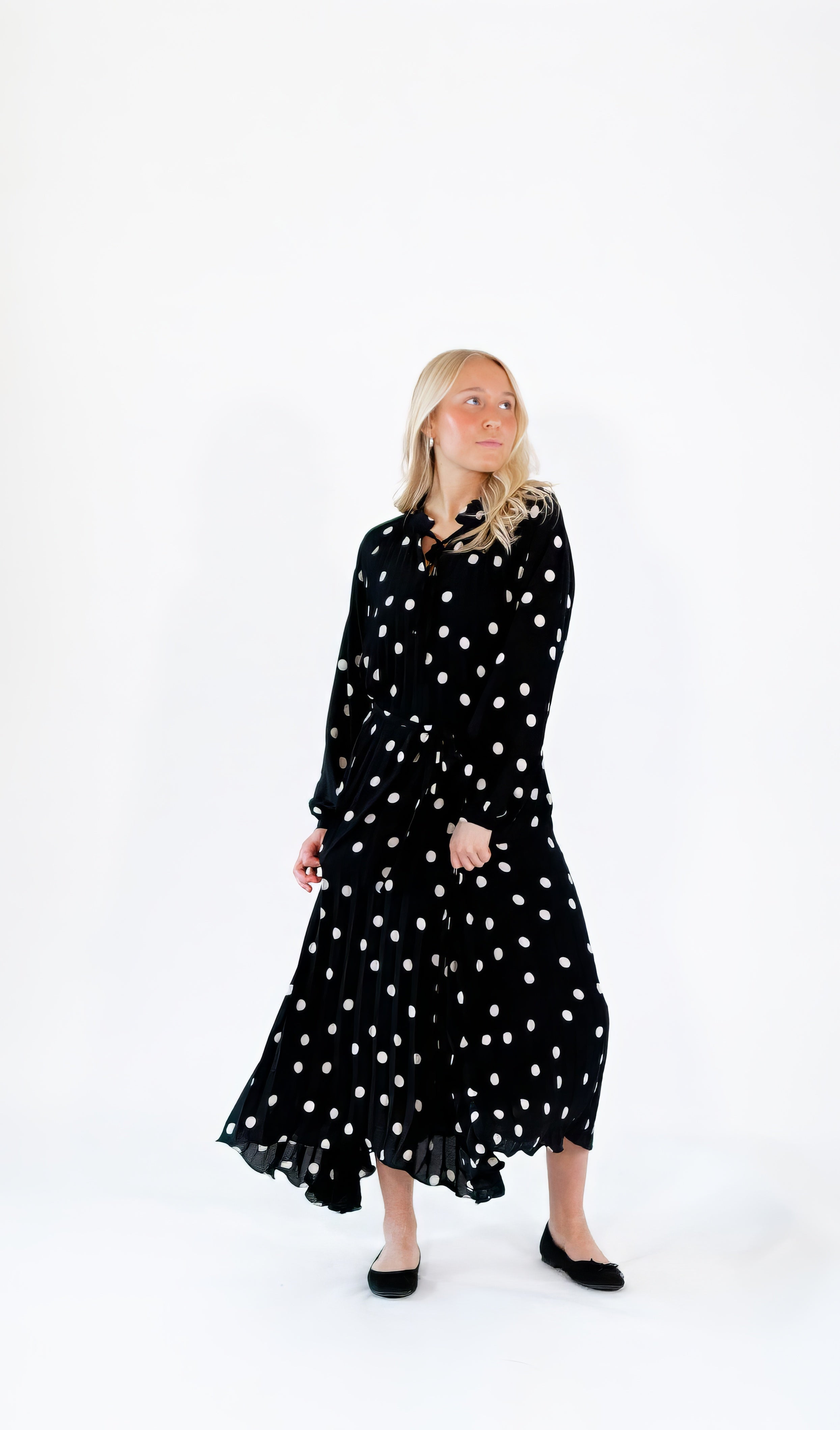 Sophie Polka Dot Maxi Dress