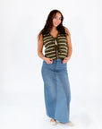 Giani Denim Maxi Skirt