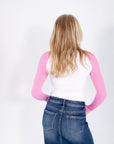 Etna Raglan Top・Pink