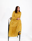 Reverie Balloon Sleeve Maxi Dress