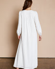 The Half-Zip White Dress