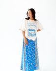 Bianca Mixed Print Skirt