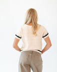 Harmony Tweed Top