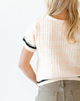 Harmony Tweed Top