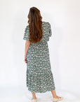 Jade Floral Midi Dress
