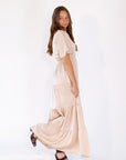 Stine Champagne Dress