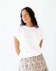Higgins Muscle Tee · Ivory