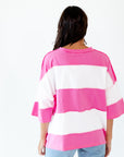 Mila Oversized Striped Tee