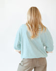 Tabby Crew Neck Striped Tee