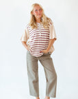 Bethany Mixed Striped Tee