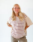 Bethany Mixed Striped Tee