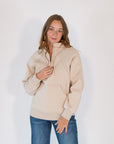 Harris Taupe Pullover