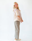 Bethany Mixed Striped Tee