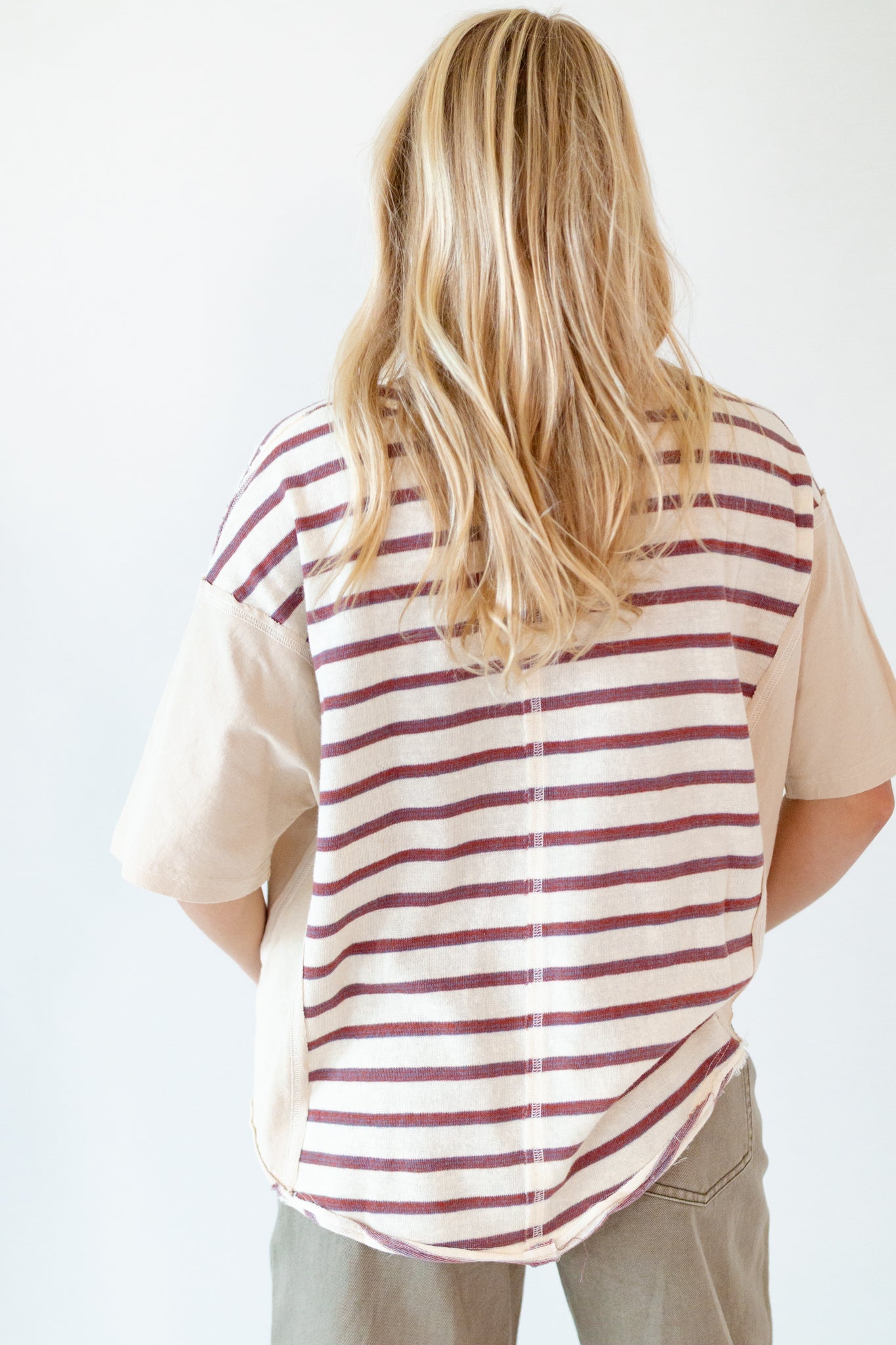 Bethany Mixed Striped Tee