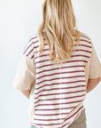 Bethany Mixed Striped Tee
