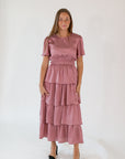 Marisa Tiered Midi Dress