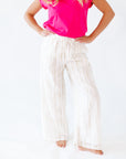 Elizabeth Striped Breezy Pants