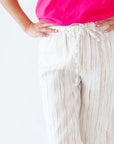 Elizabeth Striped Breezy Pants